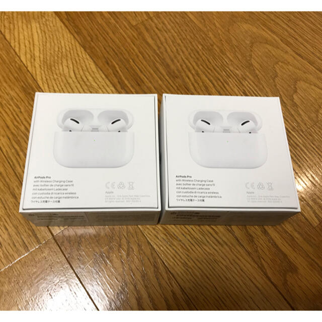 アップル Apple AirPods Pro ワイヤレス 新品 2台セット