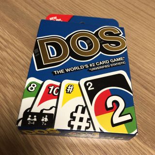 ウーノ(UNO)のDOS カードゲーム 英語版 (UNOウノの兄弟作)(トランプ/UNO)