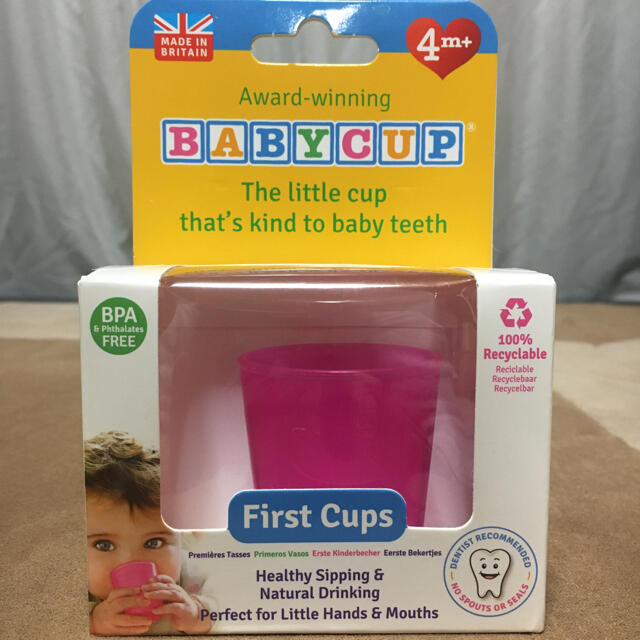 新品　ベビーカップ　BABYCUP キッズ/ベビー/マタニティの授乳/お食事用品(マグカップ)の商品写真