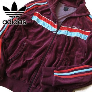 adidas - 美品 XOサイズ アディダス 90's メンズ ベロアジャージ ...