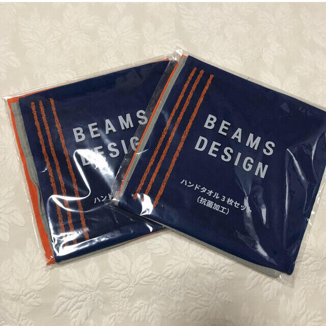 BEAMS(ビームス)のビームス  ハンドタオル　6枚 レディースのファッション小物(ハンカチ)の商品写真