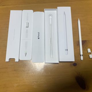 アップル(Apple)のアップルペンシル第一世代　替え芯付き　美品 初代 Apple Pencil  (その他)