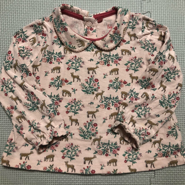 Boden(ボーデン)の【美品】ボーデン☆ブラウス風カットソー80 キッズ/ベビー/マタニティのベビー服(~85cm)(シャツ/カットソー)の商品写真