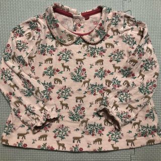 ボーデン(Boden)の【美品】ボーデン☆ブラウス風カットソー80(シャツ/カットソー)