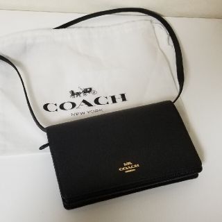 コーチ(COACH)の美品☆COACH  ウォレット ショルダー(財布)