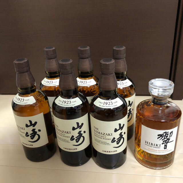 低価格で大人気の サントリー 7本セット 山崎 響 サントリー