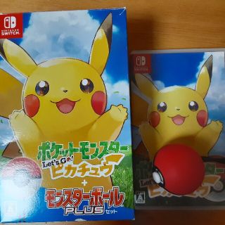 ニンテンドースイッチ(Nintendo Switch)のポケットモンスター Let’s Go！ ピカチュウ モンスターボール Plusセ(家庭用ゲームソフト)