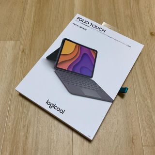 アップル(Apple)の【開封済新品】Logicool Folio Touch (iPad Air 4)(iPadケース)