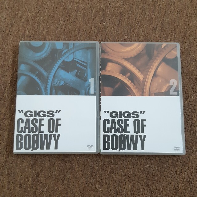 CASE OF BOOWY DVD 2枚セット