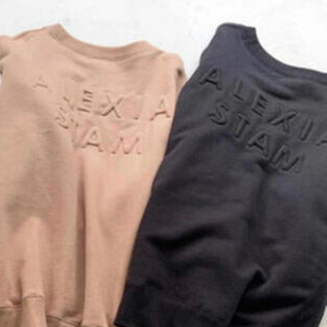 ALEXIA STAM - アリシアスタン Back 3D Logo Sweatshirt スウェット