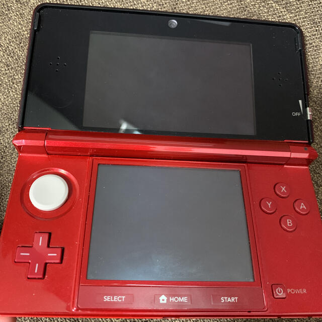 3DS 本体　ソフト５本セット　ポケモンサン・X、ドラクエ5、モンハン　など 1