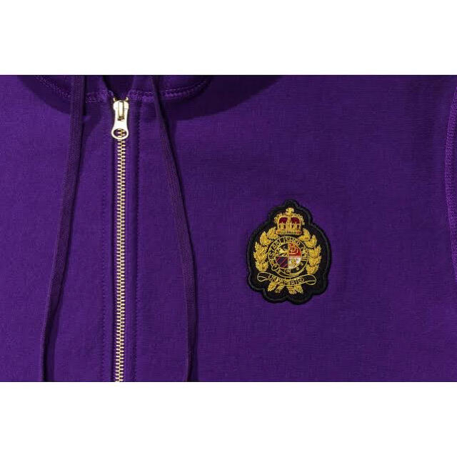 UNDEFEATED  BULLION PATCH ZIP HOODIE