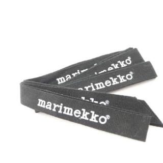 マリメッコ(marimekko)のmarimekko黒リボン(各種パーツ)