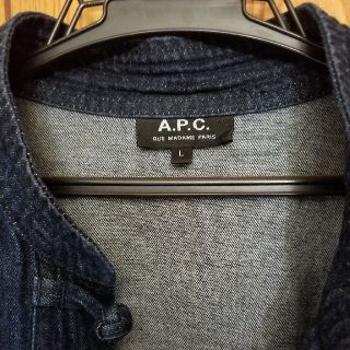 A.P.C - A.P.C/デニムチャイナジャケット Lサイズの通販 by ひでき's