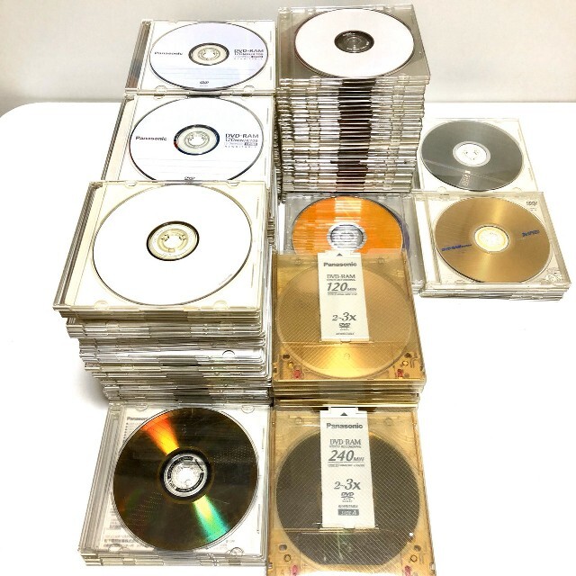 DVD-RAM 大量 154枚 使用済み 中古 繰り返し録画
