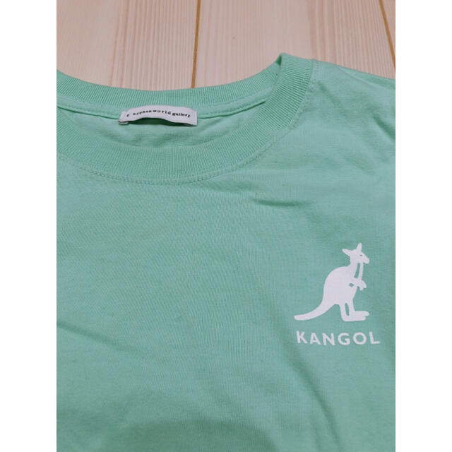 KANGOL(カンゴール)のカンゴール Tシャツ トップス グリーン レディースのトップス(Tシャツ(半袖/袖なし))の商品写真