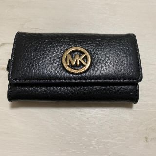 マイケルコース(Michael Kors)のマイケルコース　MK キーケース  黒(キーケース)