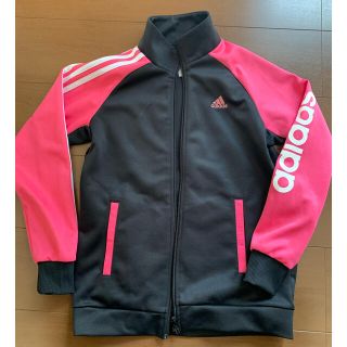 アディダス(adidas)のadidas アディダス ジャージ 上 160 ピンク(ジャケット/上着)