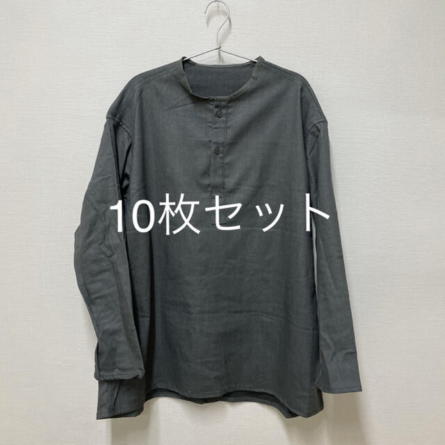 1LDK SELECT(ワンエルディーケーセレクト)の10枚 ロシア軍 スリーピングシャツ オリーブグレー 54-4 m47 m-47 メンズのトップス(Tシャツ/カットソー(七分/長袖))の商品写真