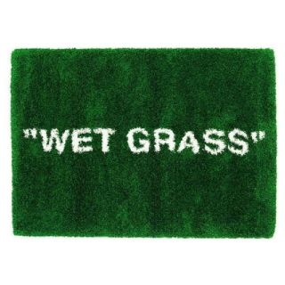 オフホワイト(OFF-WHITE)のIKEA Virgil Abloh MARKERAD WET GRASS(ラグ)