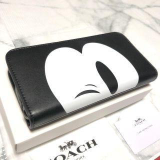 コーチ(COACH)の【新品未使用】COACH コーチ　ディズニーコラボ　ミッキー　長財布　レディース(財布)