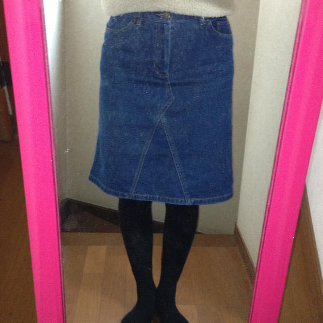 FELISSIMO(フェリシモ)のデニムスカート(^○^) レディースのスカート(ひざ丈スカート)の商品写真