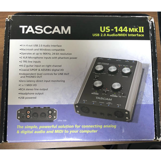 TASCAM US-144MKⅡ | www.hmgrocerant.com