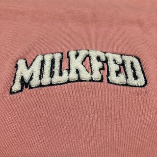 ミルクフェド(MILKFED.)のbanChan様　MILKFED. スウェット ピンク(トレーナー/スウェット)