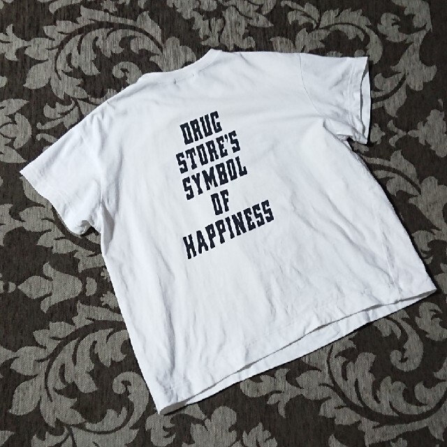 drug store's(ドラッグストアーズ)のdrugstore's 半袖ホワイトアップリケTシャツ レディースのトップス(Tシャツ(半袖/袖なし))の商品写真