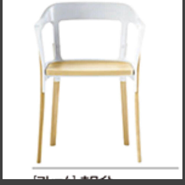MAGIS(マジス)の値下げ　MAGIS  steelwood chair スチールウッドチェア インテリア/住まい/日用品の椅子/チェア(ダイニングチェア)の商品写真