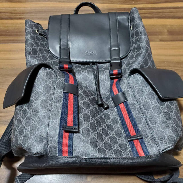 国内発送】 ソフト 専用◇GUCCI - Gucci GGスプリーム バックパック 