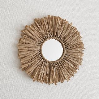 ZARA HOME - no brand handmade wall mirror (壁掛け鏡)の通販 by