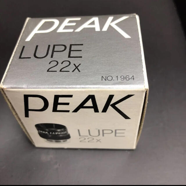 東海産業 peak lupe ピーク ルーペ 22倍 生産終了品 日本製 プロ用