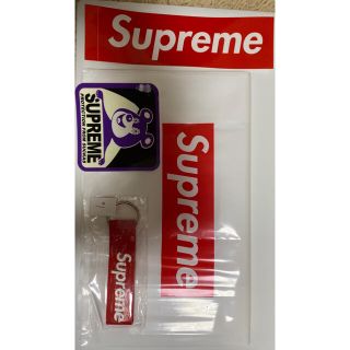 シュプリーム(Supreme)のSUPREME シュプリーム WEBBING KEYCHAIN キーホルダー 赤(キーホルダー)