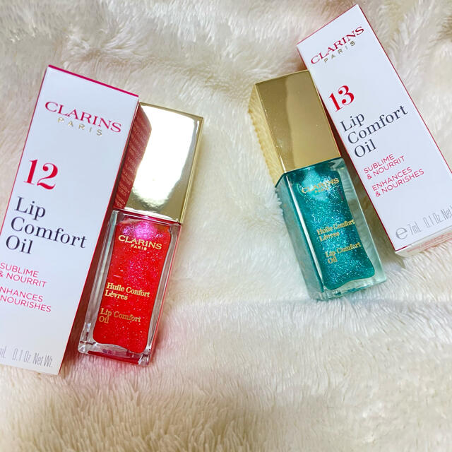 【限定色】CLARINSコンフォートリップオイル　12,13