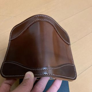 オールデン(Alden)のシェルコードバン  ミドルウォレット(折り財布)