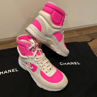 シャネル(CHANEL)のCHANEL スニーカー　38/24.5cm(スニーカー)