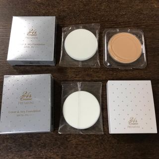 ニジュウヨンエイチコスメ(24h cosme)の24h cosme プレミアム カバー&エアリィ ファンデーション　未使用品2個(ファンデーション)