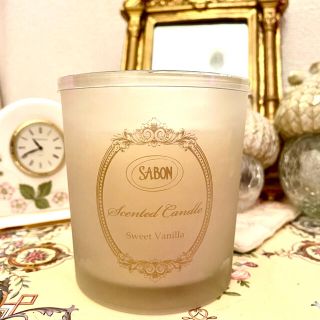 サボン(SABON)のSABON サボン　キャンドル　SweetVanilla スウィートバニラ大容量(キャンドル)