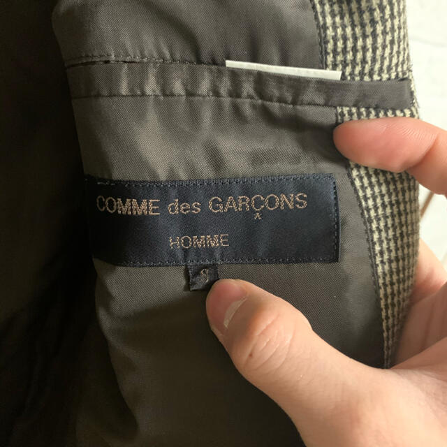 COMME des GARCONS(コムデギャルソン)の【美品】ボックスシルエット　オーバーサイズテーラードジャケット メンズのジャケット/アウター(テーラードジャケット)の商品写真