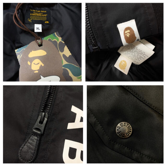 BAPE  LIGHT WEIGHT MA-1 JACKET(XL)