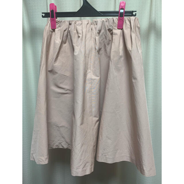 Rouge vif(ルージュヴィフ)の ルージュヴィフ　淡いピンク　フレアスカート レディースのスカート(ひざ丈スカート)の商品写真