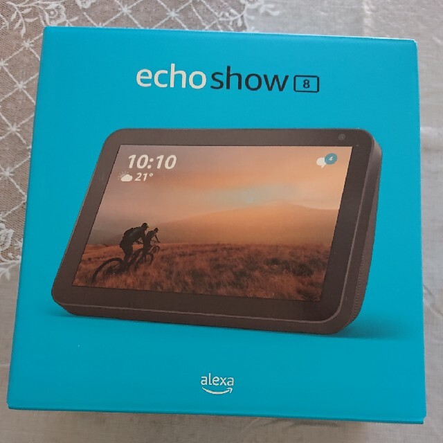 【新品未開封】Echo Show 8 チャコール Amazon スマホ/家電/カメラのオーディオ機器(スピーカー)の商品写真