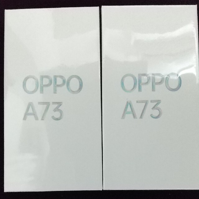 OPPO A73　新品未開封　2台