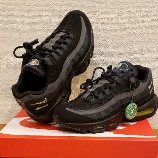 ナイキ(NIKE)のエアマックス95　 ブラック　イエロー　　　キムタク愛用(スニーカー)