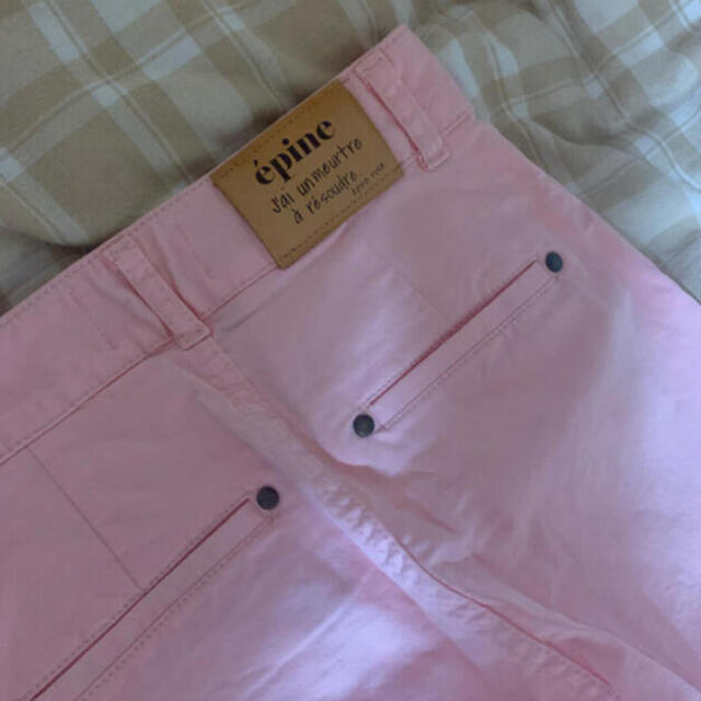 épine skinny denim baby pink 2