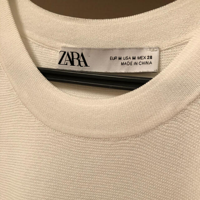 ZARA(ザラ)のクリーニング済・ZARAのサマーニットタンクトップ レディースのトップス(タンクトップ)の商品写真