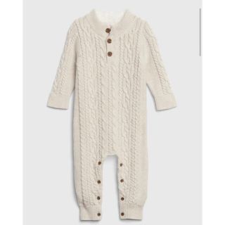 ベビーギャップ(babyGAP)の【新品】babyGap ニットロンパース (ロンパース)