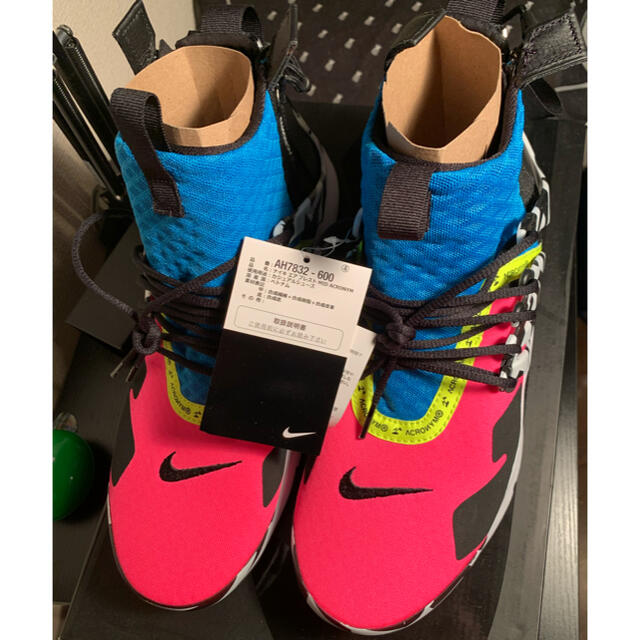 NIKE(ナイキ)のAir Presto Mid x Acronym Racer Pink 27 メンズの靴/シューズ(スニーカー)の商品写真