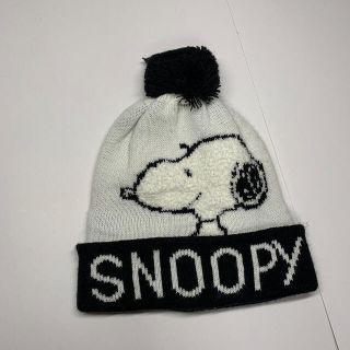 スヌーピー(SNOOPY)のニット帽　スヌーピー  53〜55cm(帽子)